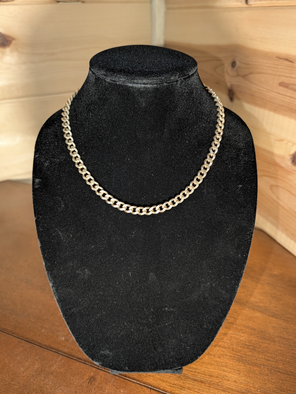 Sarah Coventry Gold-Tone Curb Chain Necklace